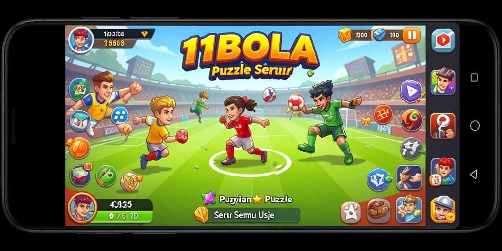 Tampilan menarik dari gameplay puzzle yang memikat.