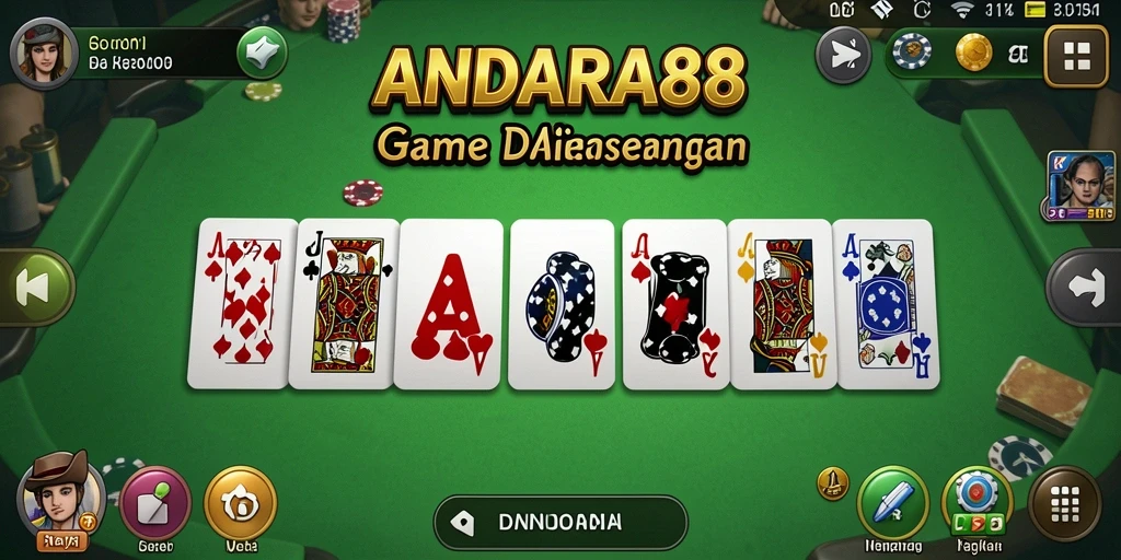 Gameplay ANDARA88 yang seru dengan grafis menarik.
