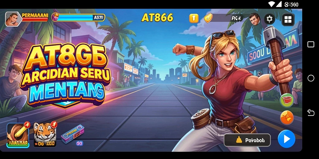 Tampilan gameplay menarik dari AT866 dengan aksi penuh warna.