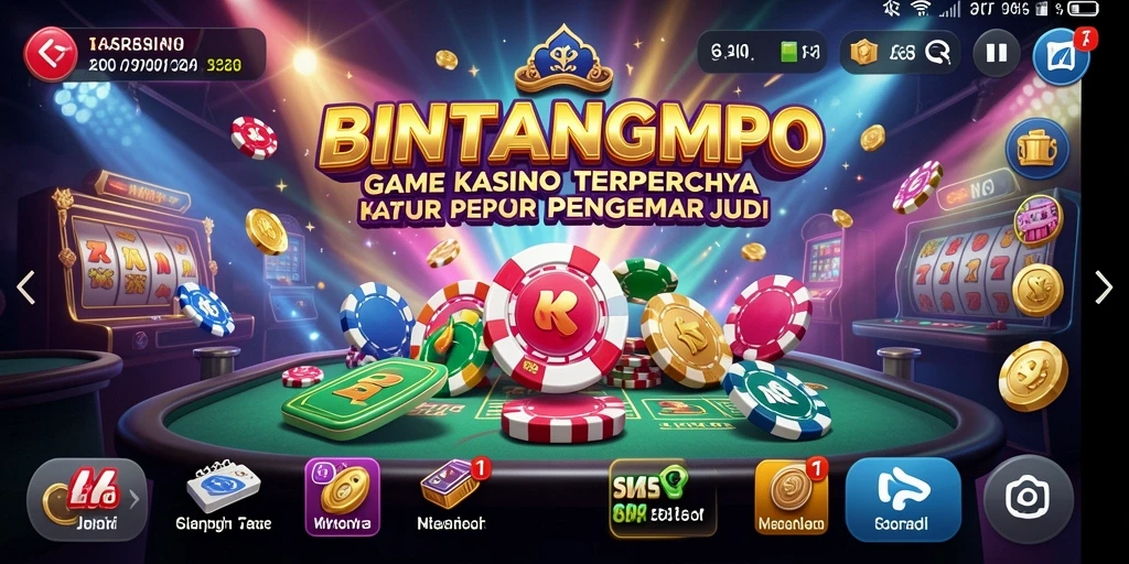 Tampilan permainan Kasino yang menakjubkan di BINTANGMPO.