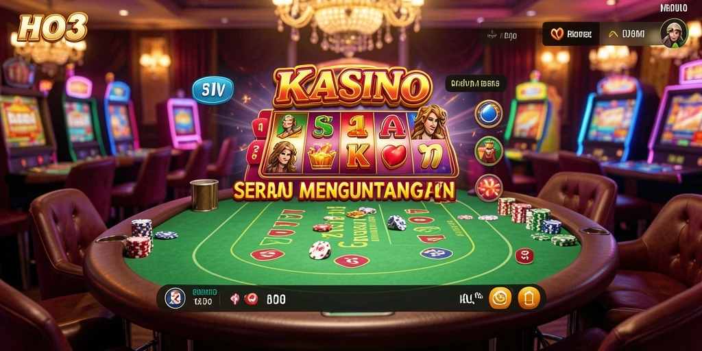 Tampilan gameplay HO3 yang mengasyikkan dan penuh aksi Kasino.