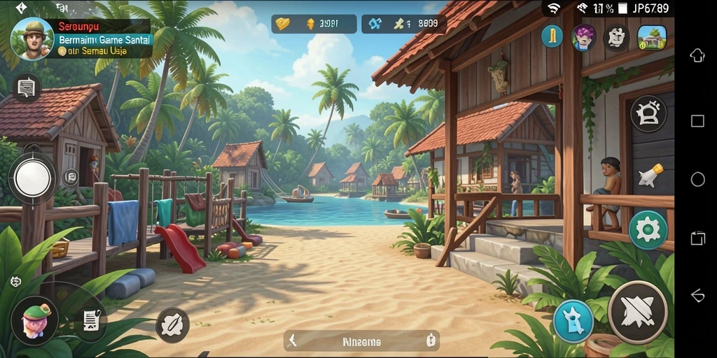 Tampilan gameplay seru dan menghibur dari JP6789.