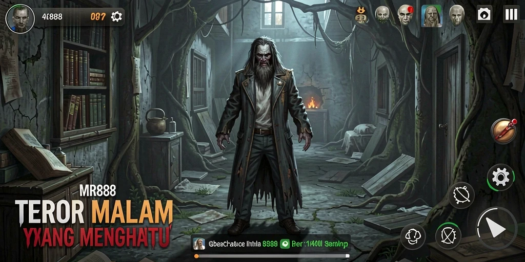Gameplay menegangkan dari MR888 penuh dengan kejutan horor.