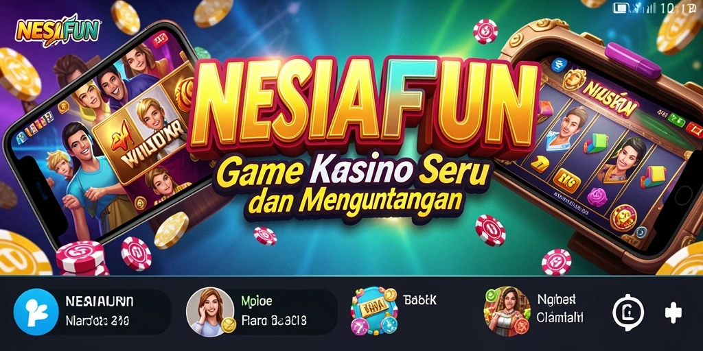 Tampilan menarik dari gameplay Kasino NESIAFUN yang penuh aksi.