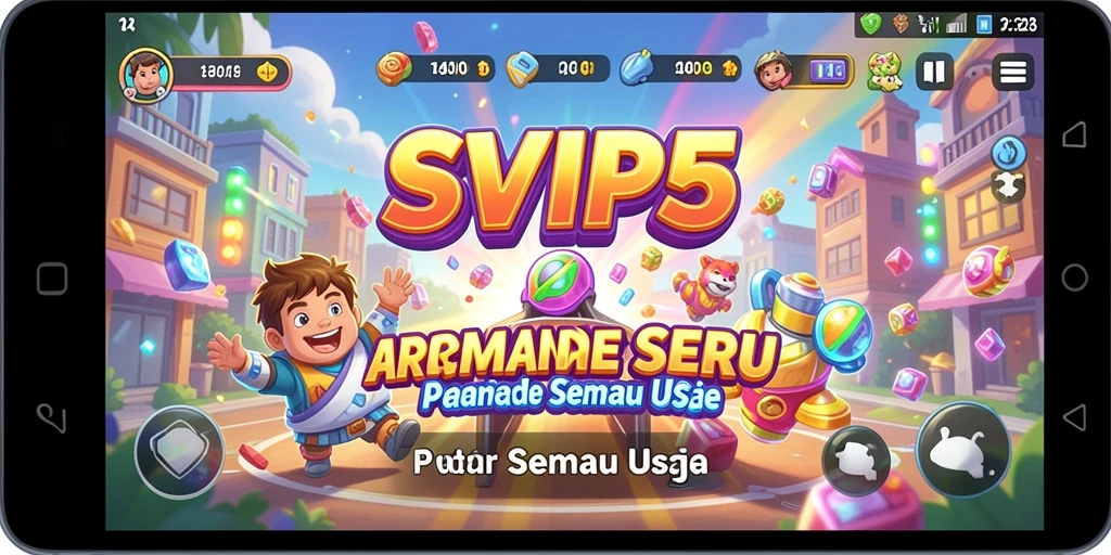 Tampilan gameplay menarik dari SVIP5 dengan efek visual yang memukau.